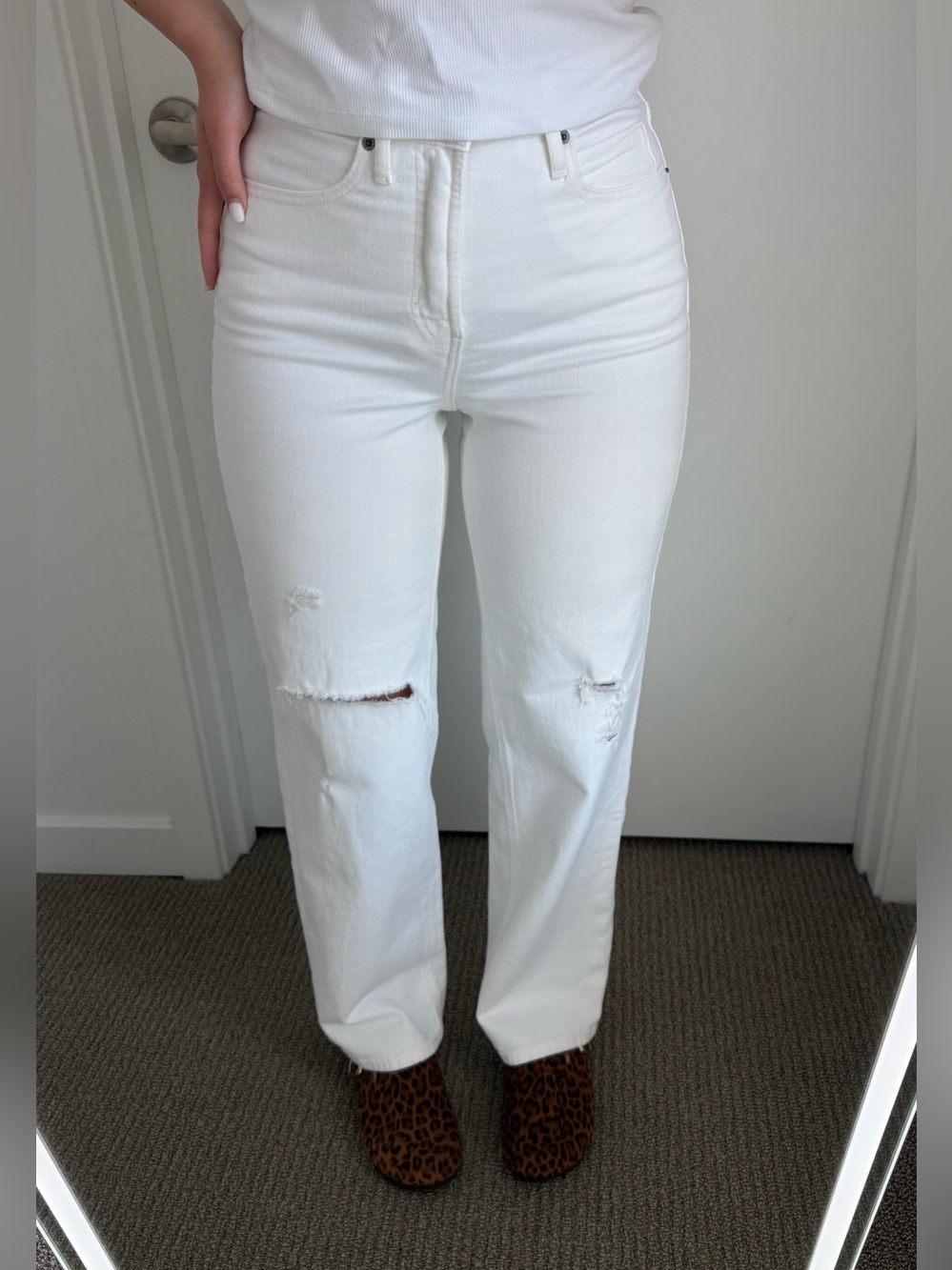 Old Navy Perfect Wide Leg Jeans Women Size 0